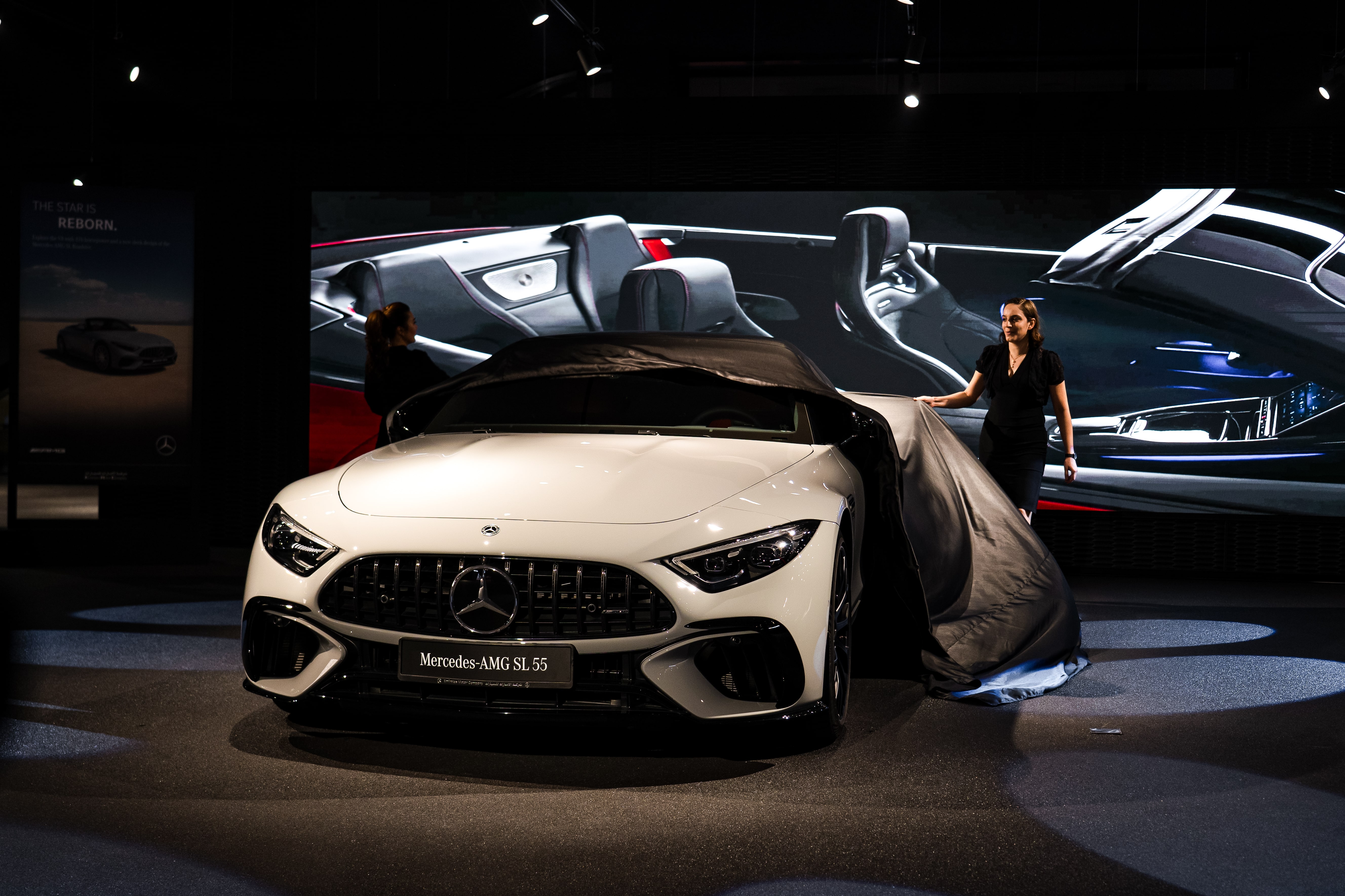 Mercedes-Benz SL55 Reveal Event