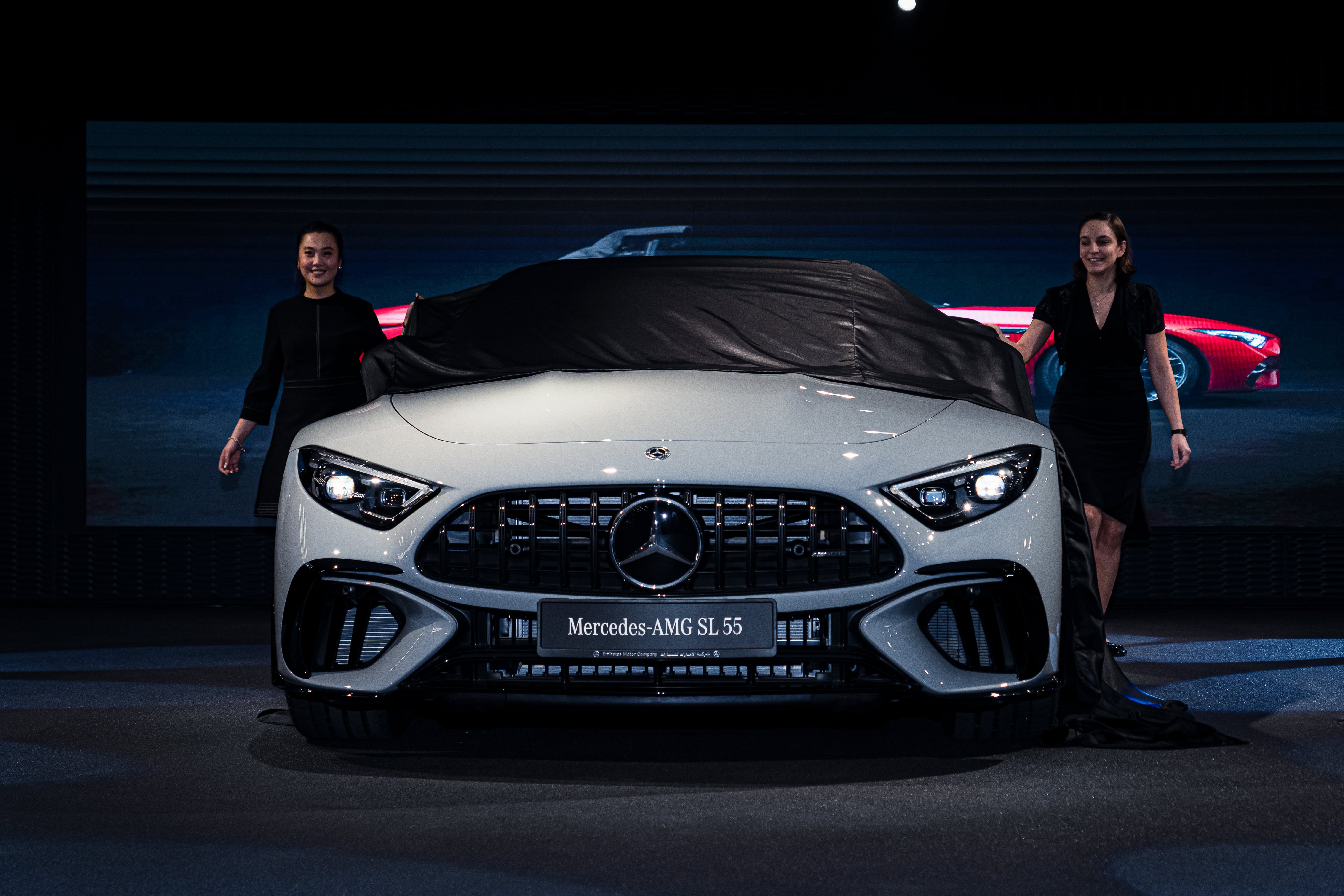 Mercedes-Benz SL55 Reveal Event